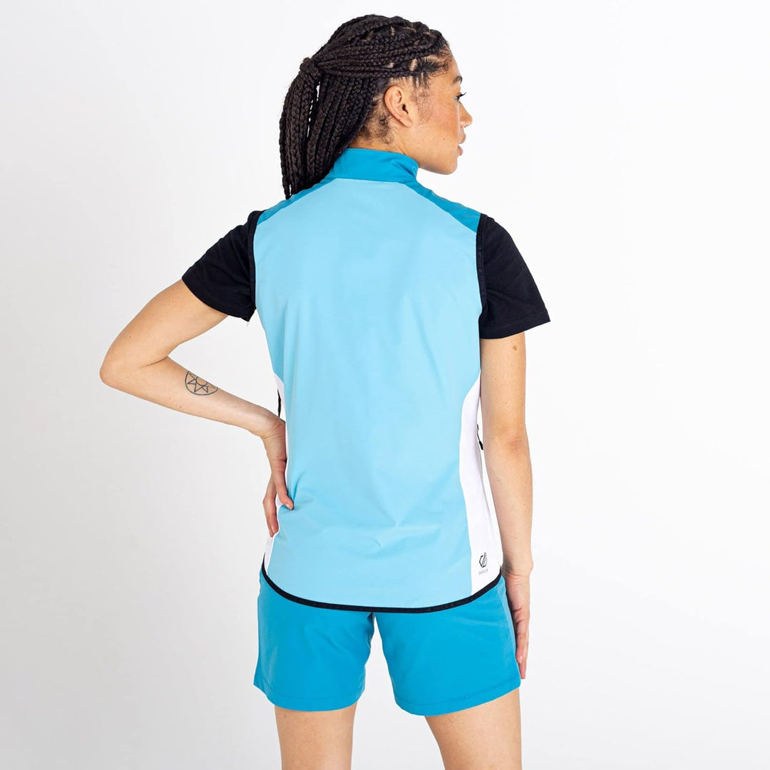 Dare2b Damen Duplicity Ii Vest Jacke 32 Crystal Seas / Orion Grey / Capri Blue, 32 Crystal Seas / Or