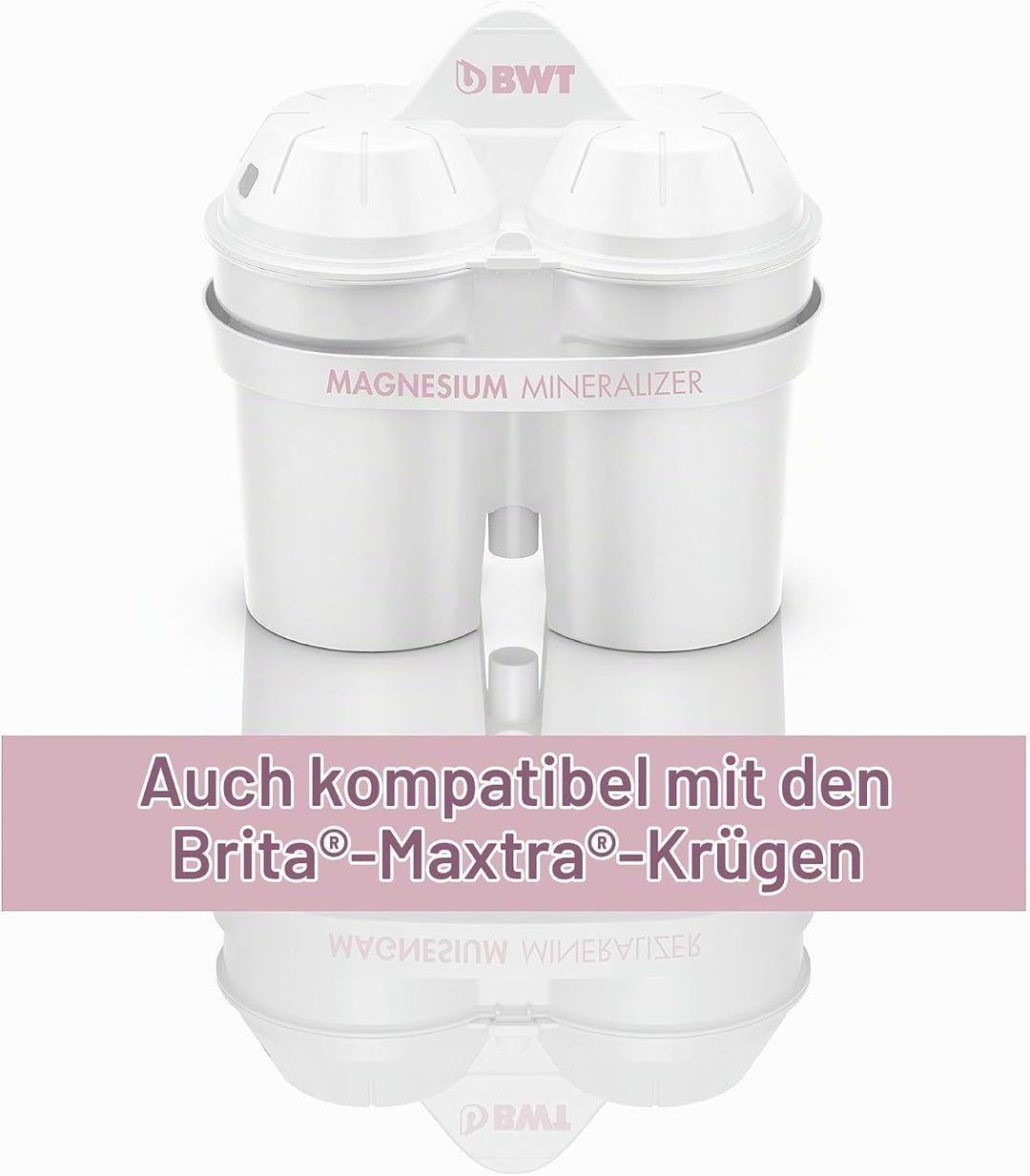 BWT Magnesium Mineralized Water 12x Acryl Weiss 8801502