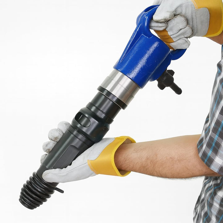 ORAZIO Pneumatischer Luft-Hackhammer Betonhammer Brecher Demolition Breaker Pick mit Meissel für Mei