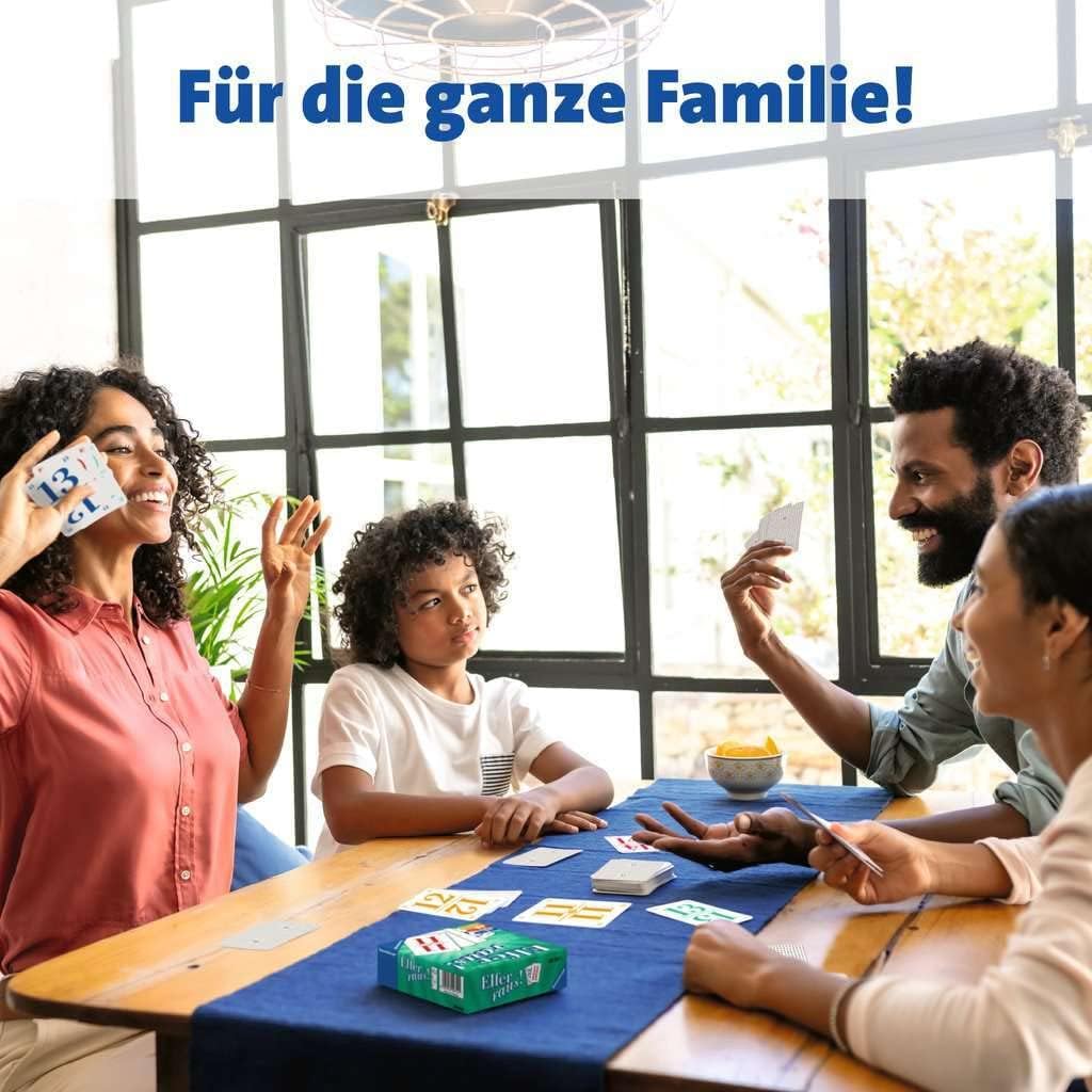 Ravensburger 20754 - Elfer raus Kartenspiel, Gesellschaftsspiel für 2-6 Spieler, Spiel ab 7 Jahren f