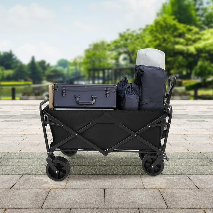 Zusammenklappbarer Strandwagen Tragkraft Von 115 | Kgrobuster Zusammenklappbarer TransportwagenMit V