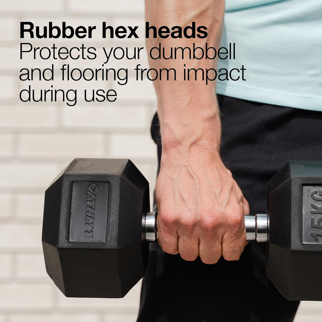 Athlyt - Hex Dumbbell 5 Kilogramm, 5 Kilogramm
