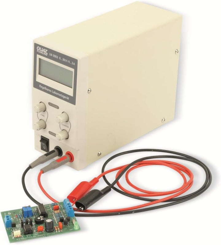QUATPOWER Regelbares Labornetzgerät LN-3003 | 0...30 V-/0...3 A | Schaltnetzteil-Technologie | Viels