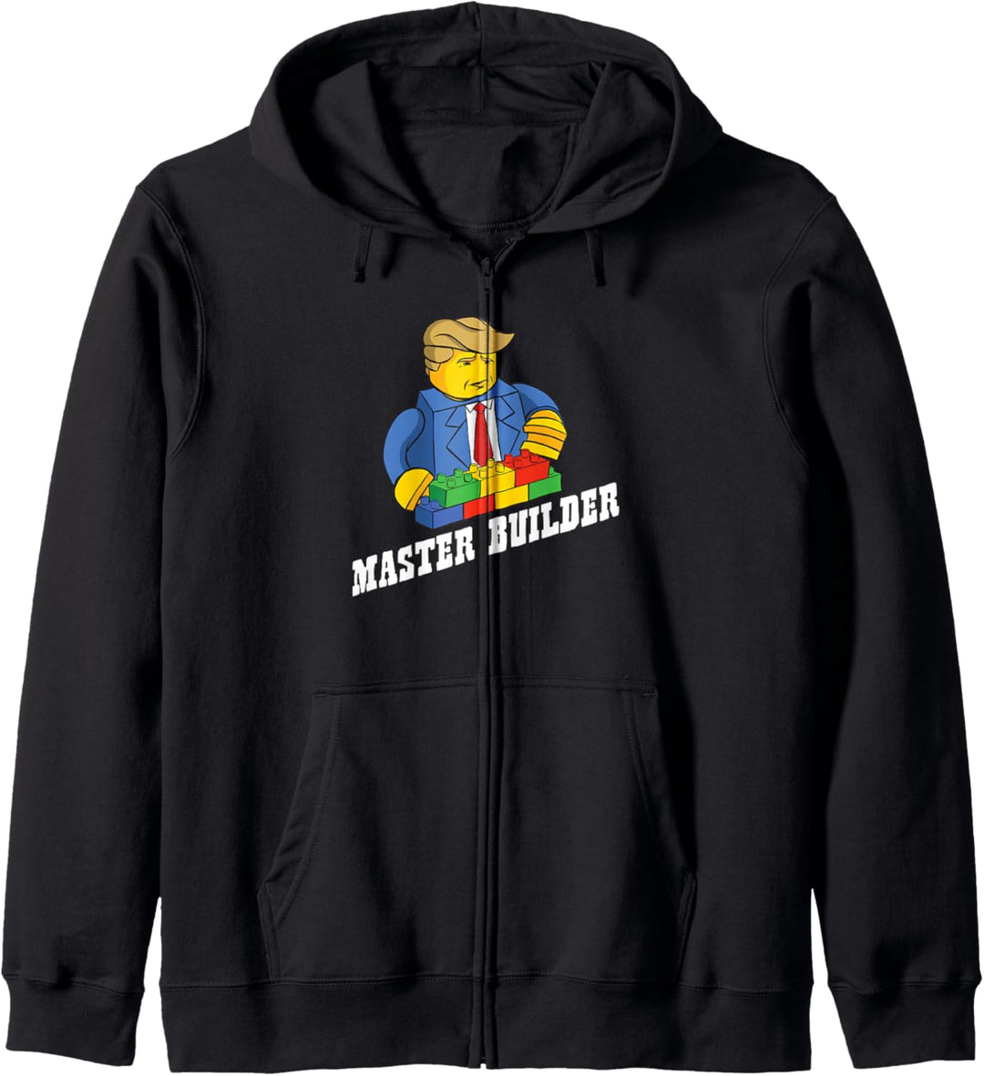 Lustiger Baumeister Bausteine Geschenk Männer Frauen Jugendliche Kapuzenjacke