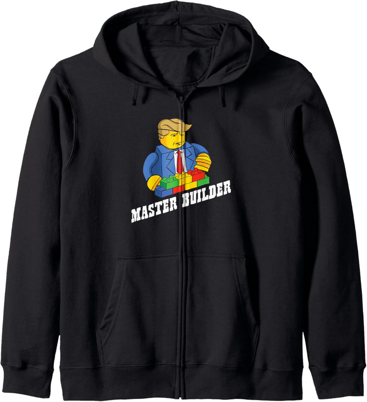 Lustiger Baumeister Bausteine Geschenk Männer Frauen Jugendliche Kapuzenjacke