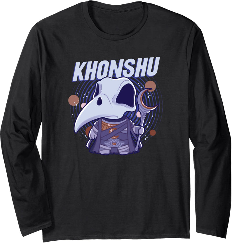 Marvel Moon Knight Khonshu Centered Space Backdrop Langarmshirt