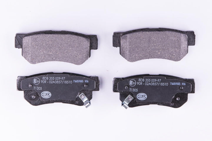 HELLA PAGID 8DB 355 009-971 Bremsbelagsatz - T1305 - Dicke/Stärke: 15mm - Bremssystem: Mando - mit a