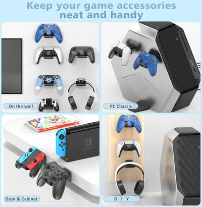 OIVO Controller Wandhalterung für PS3/PS4/PS5/Xbox 360/Xbox One/S/X/Elite/Series S/Series X Controll