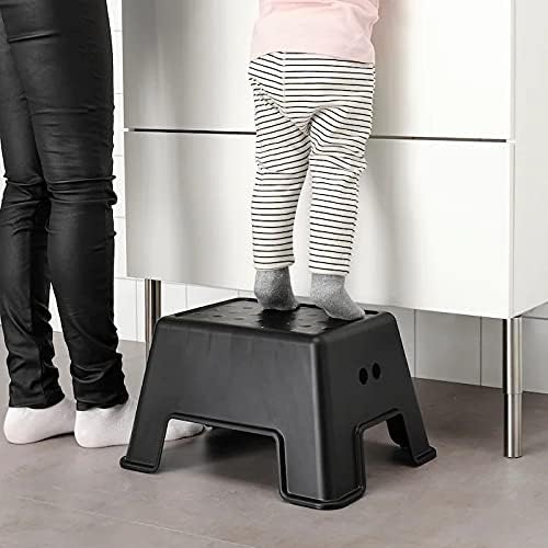 Tritthocker Bolmen Rutschfester Badezimmerhocker 44x35x25cm - für Kinder und Erwachsene geeignet - s