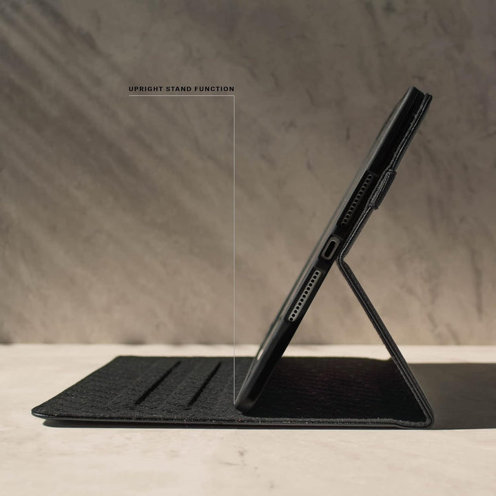 TORRO Lederhülle Kompatibel Mit iPad 9., 8., und 7. Generation (10.2") - Echtes Leder Hülle Mit Stan