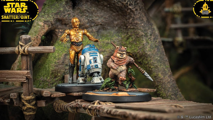 Atomic Mass Games, Star Wars: Shatterpoint – Yub Nub, Squad-Erweiterung, Tabletop, 2 Spieler, Ab 14+