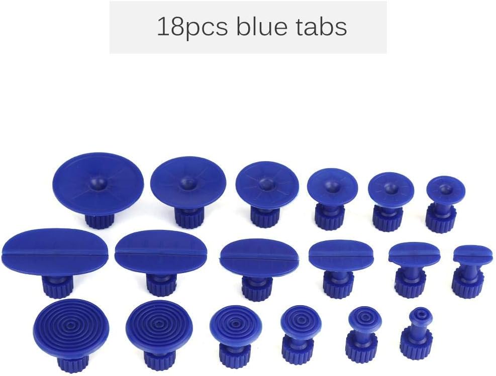 Puller Tabs, 52Pcs Auto Auto Body Dents Entfernung Pulling Tabs Paintless Dent Repair Tools Werkzeug