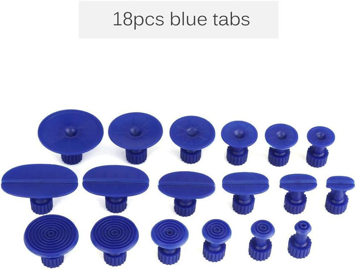 Puller Tabs, 52Pcs Auto Auto Body Dents Entfernung Pulling Tabs Paintless Dent Repair Tools Werkzeug