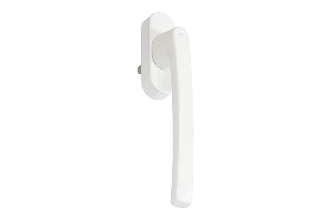 Roto Original Line Griff Patio Z mit Logo, Farbe Verkehrsweiss, Stiftlänge 35 mm, TS7442, 25 x 3.6 x