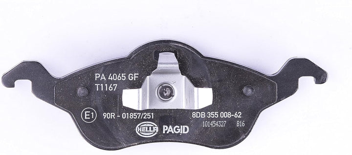 HELLA PAGID 8DB 355 008-621 Bremsbelagsatz - T1167 - Dicke/Stärke: 19.3mm - Bremssystem: Teves - nic