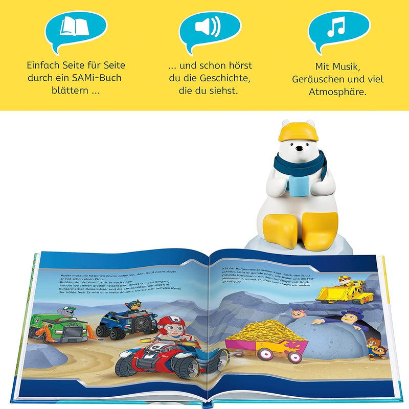 Ravensburger 00099 - Starter-Set SAMi - Dein Lesebär Paw Patrol. Sonderausgabe mit Poster