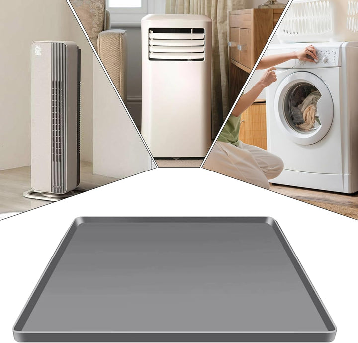 Kleine Kühlschrank-Silikonmatte | kleine Kühlschrank-Tropfschale aus Silikon | auslaufsichere quadra