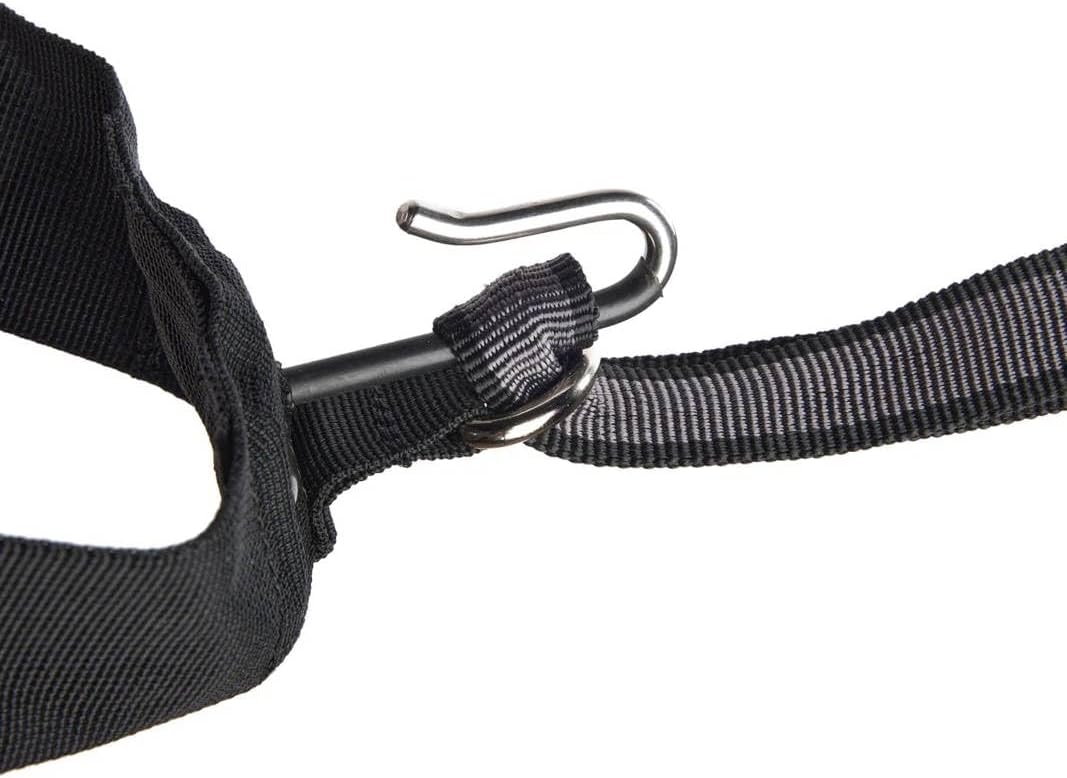 Non-stop dogwear Trekking-Belt 2.0 |122| Allrounder - Dogtrekking und Wander-Gürtel, Farbe:Schwarz,