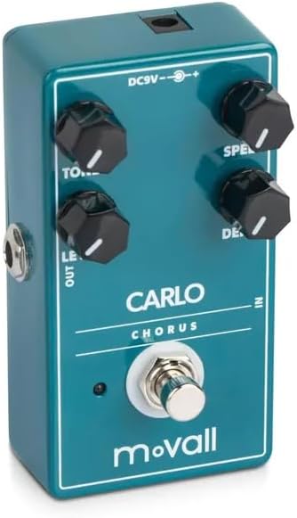 MP-112 Carlo Chorus Gitarrenpedal – Üppige Chorus-Effekte, kompakt, True Bypass