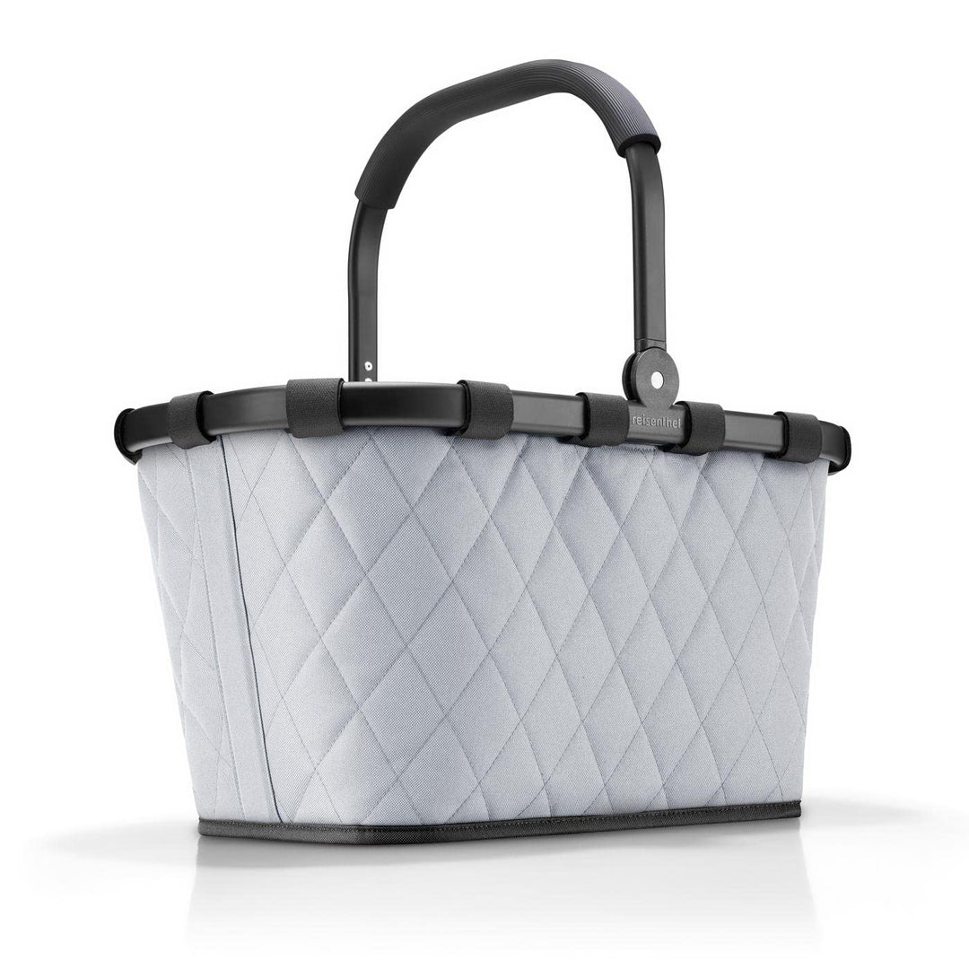 reisenthel carrybag frame rhombus light grey – Stabiler Einkaufskorb mit viel Stauraum und praktisch