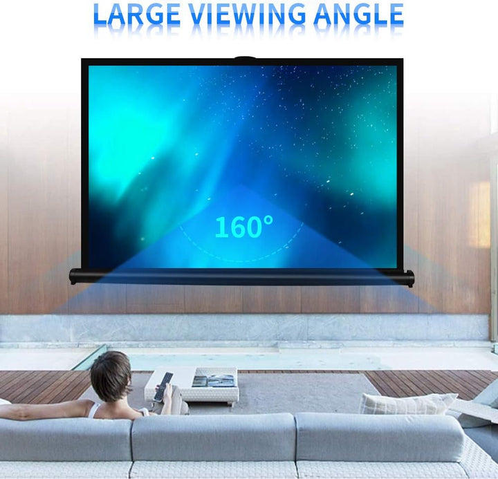 Cocar 50"(Diagonale 40" x 30") Planlage Tragbare Projektionsleinwand für Mini/Professionelle LED/LCD