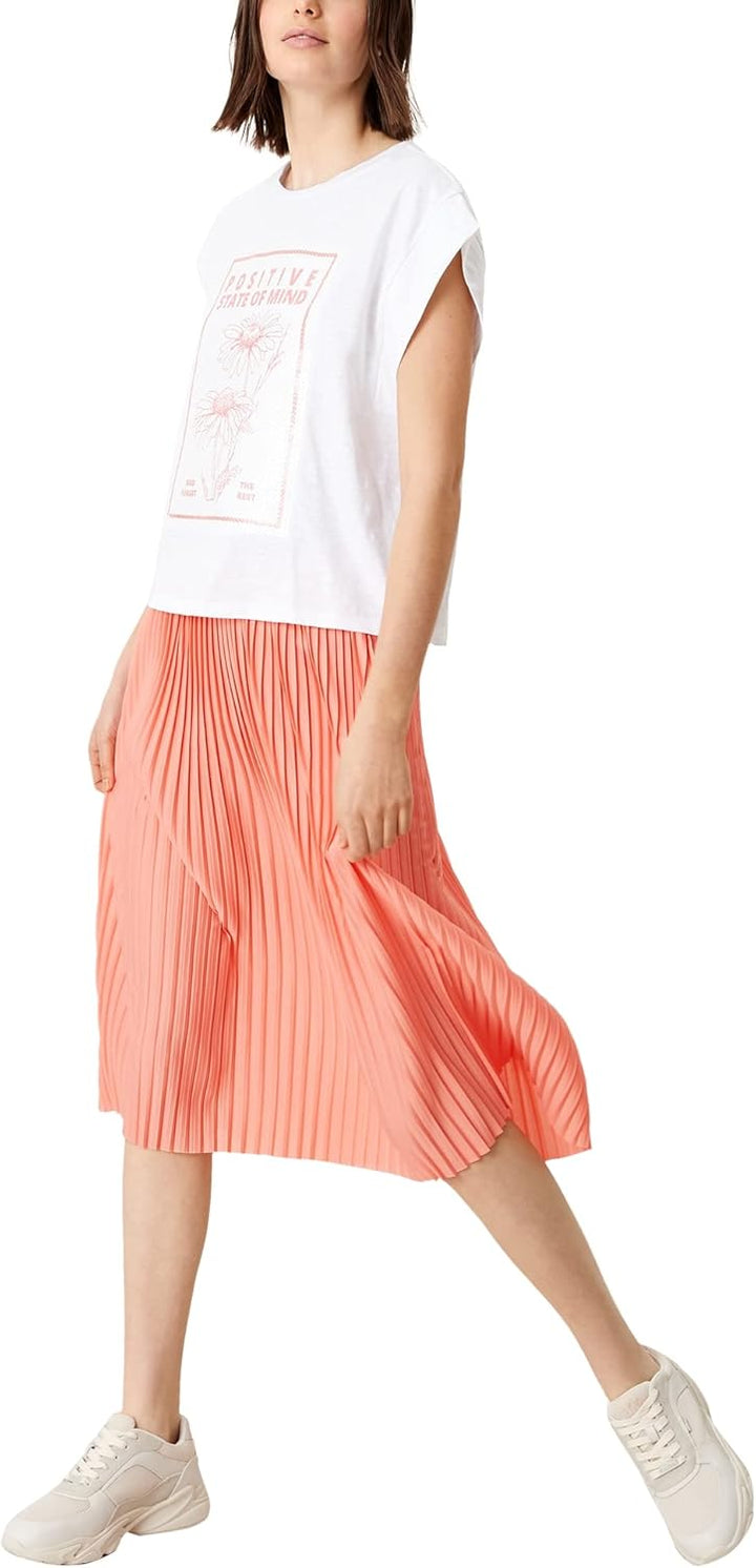Q/S designed by - s.Oliver Damen Skirt 34 Orange, 34 Orange