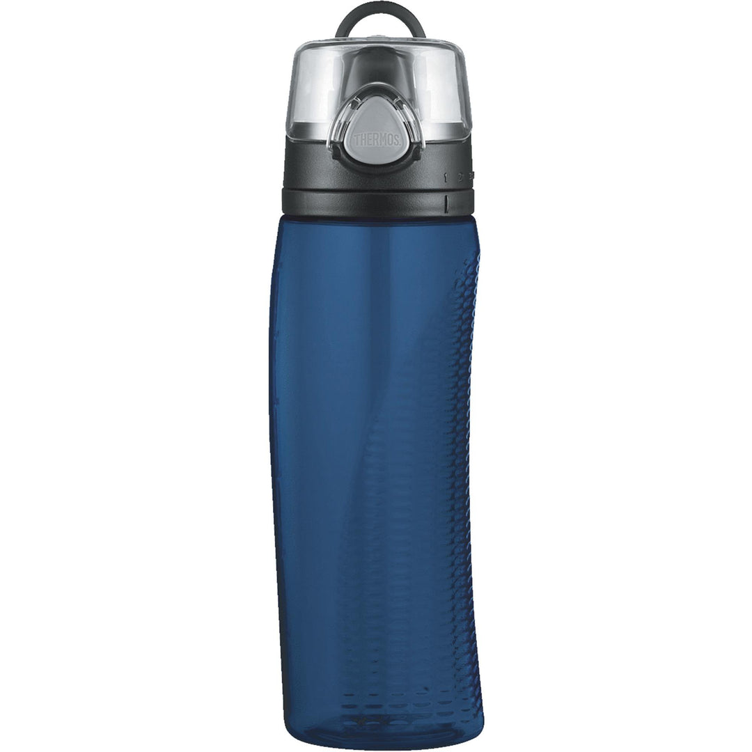 THERMOS Nissan Intak Trinkflasche mit Meter, Dunkelblau, Dunkelblau
