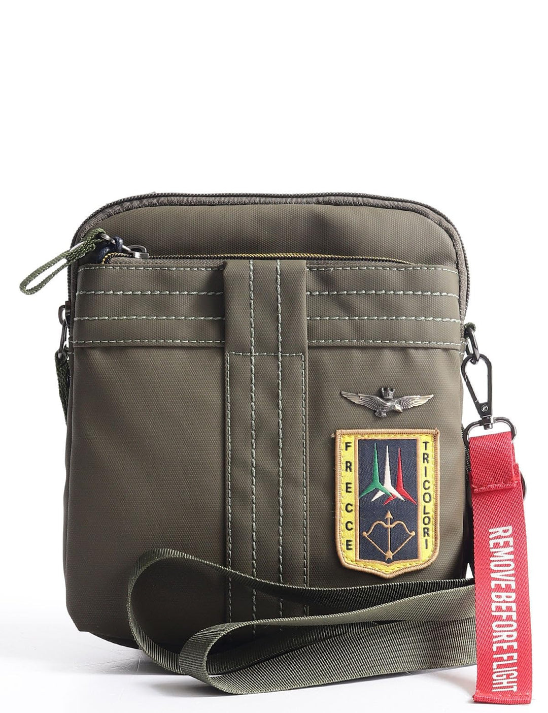 Borsello Tozzo Piccolo Frecce | Aeronautica Militare | AM340-Verde