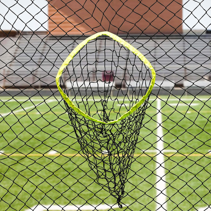 FORZA American Football Training Quarterback Netz - 2,4m x 2,4m tragbares QB Solo Trainer Fussball m