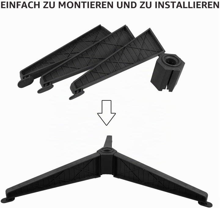BESPORTBLE Weihnachtsbaumständer für Künstliche Bäume - Abnehmbarer Weihnachtsbaumsockel, Künstliche