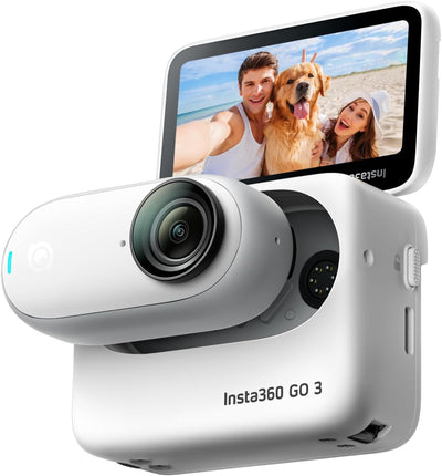 Insta360 GO 3 (64 GB) - Kleine & leichte Action-Kamera, tragbar & vielseitig, freihändige POVs, über