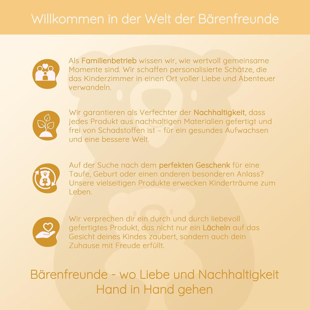 Bärenfreunde Mepal Müslibecher personalisiert, Pot Joghurtbecher, to go Becher, Geeignet für Tiefküh