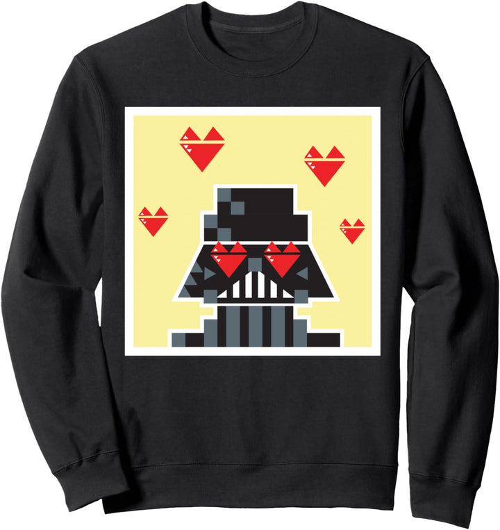 Star Wars Darth Vader Heart Eyes Portrait Sweatshirt