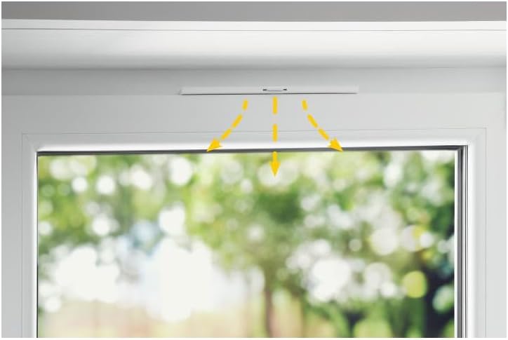Schellenberg 46601 Universal-Fensterlüfter Passivlüftung für den Fensterflügel, Starterset/Doppelpac