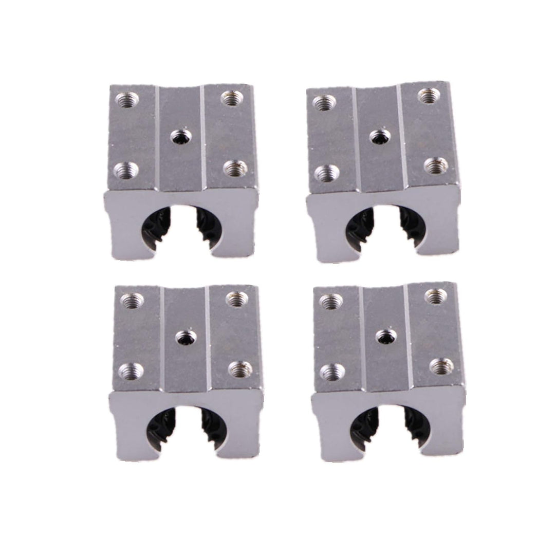 2 Stück Linearschiene SBR12 400mm Linearlager-Gleitset mit 2 Linearführungswellen und 4 SBR12UU Lage