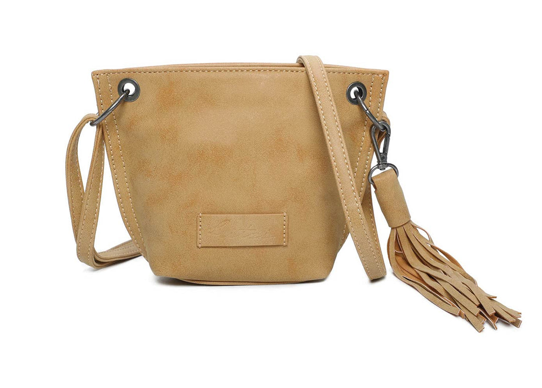 Fritzi aus Preussen Damen Fritzi32 Vintag 463 Honey Mustard Cross Bag
