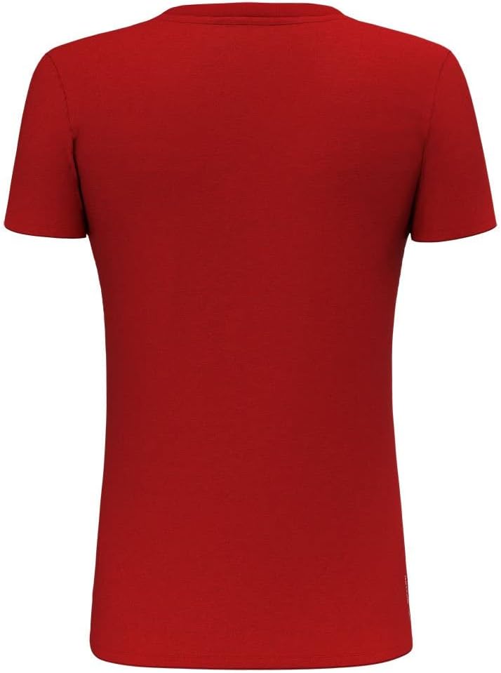 Salewa Unisex Pure Eagle Frame Dry T-Shirt Women Sport T-Shirt XS Flame Melange, XS Flame Melange