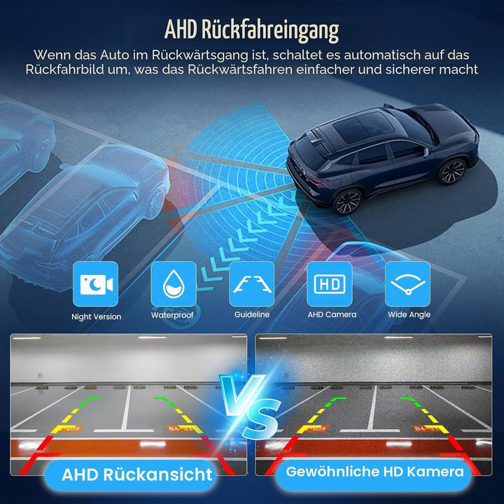 Hikity 2+64G Android Autoradio Wireless Carplay für Toyota Corolla Verso AR10 2004-2009 Bildschirm 9