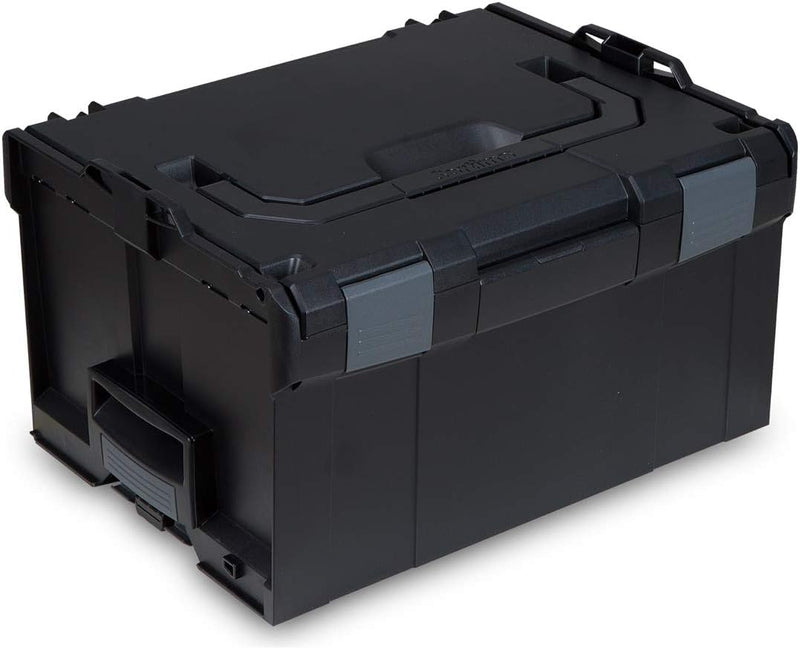 L-BOXX® 238 Bosch Sortimo schwarz leer BSS Werkzeugkoffer Transportbox black, Schwarz