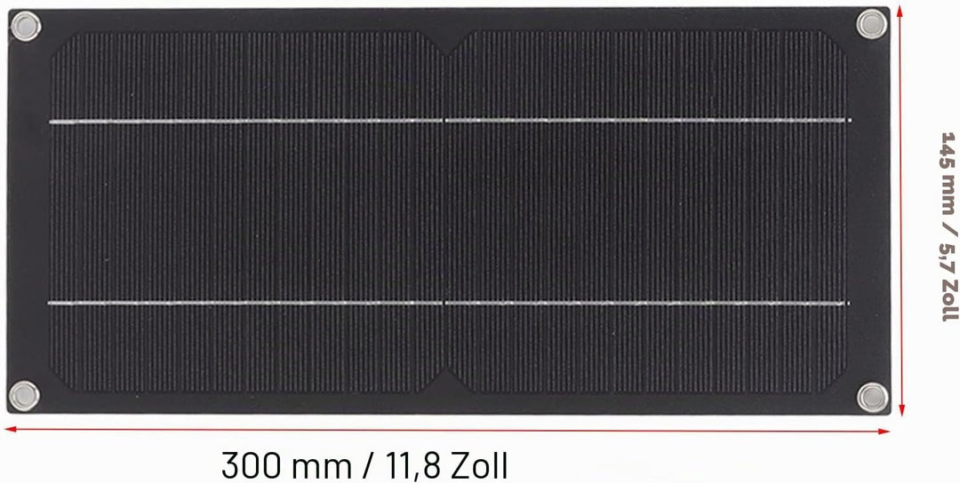 600-W-Solarpanel-Kit 18-V-Solarladepanel-Set Leichtes Solarpanel-Kit mit Batterie und Wechselrichter
