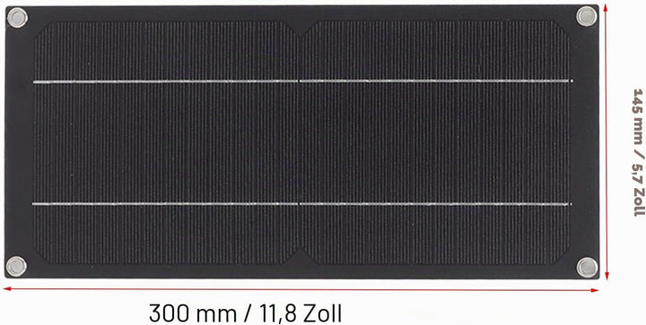 600-W-Solarpanel-Kit 18-V-Solarladepanel-Set Leichtes Solarpanel-Kit mit Batterie und Wechselrichter