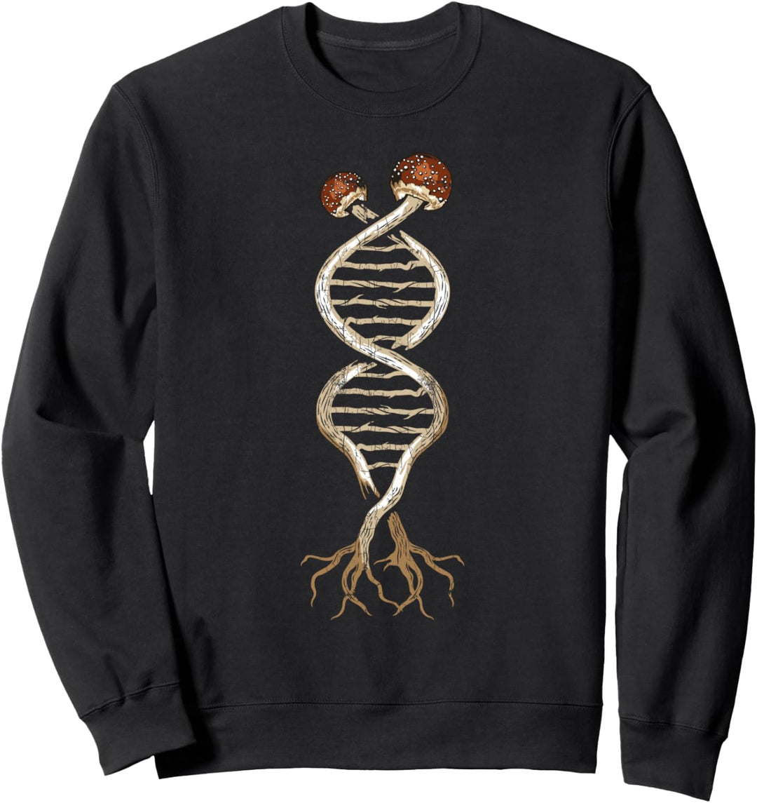 Pilze Pilzsammler Pilz-Sammler Sammeln Geschenk DNA Sweatshirt