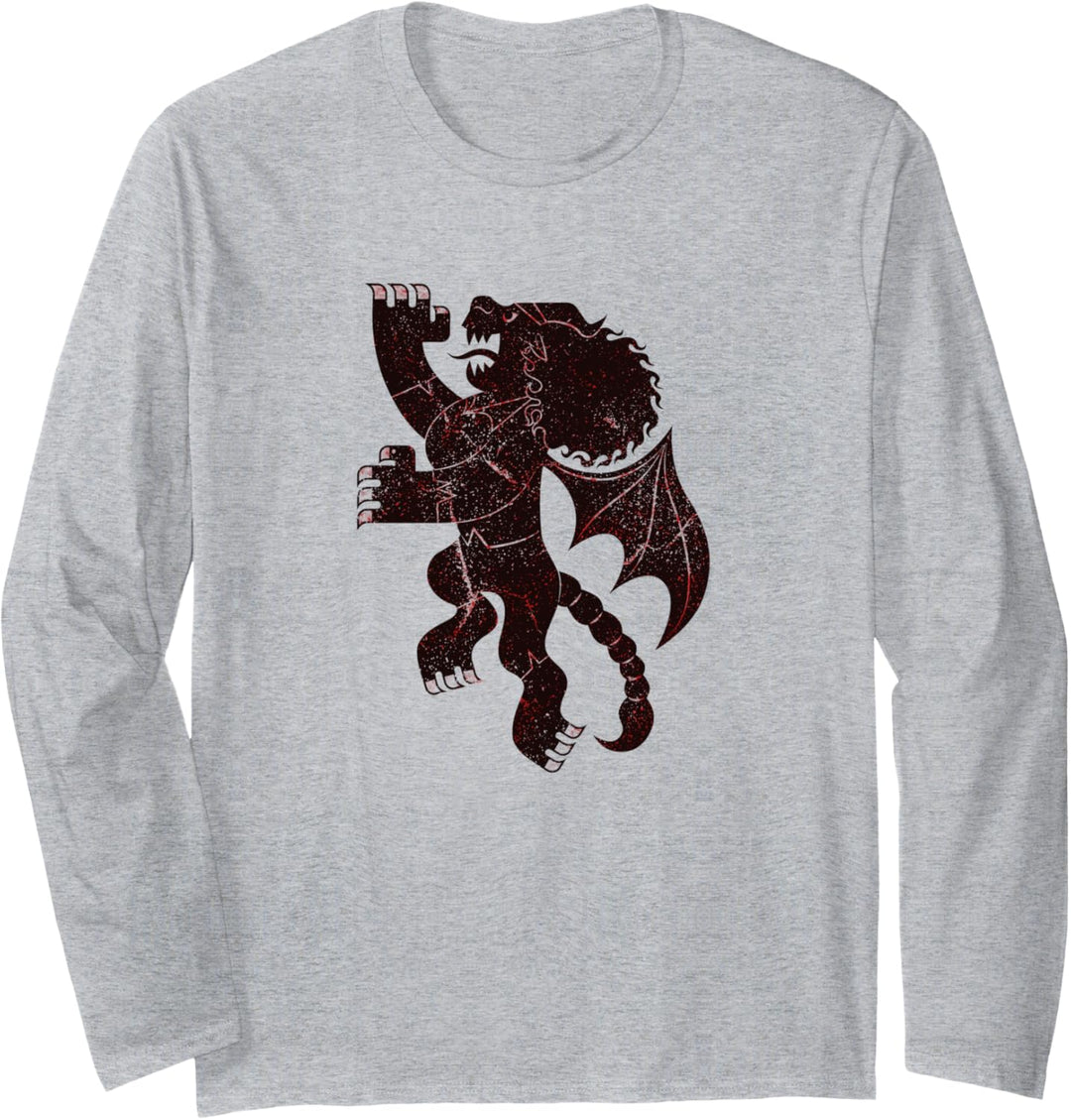 Disney Pixar Onward Manticore's Tavern Wappen Langarmshirt