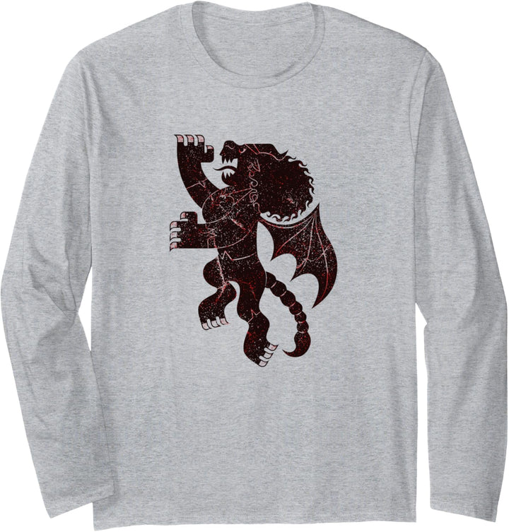 Disney Pixar Onward Manticore's Tavern Wappen Langarmshirt