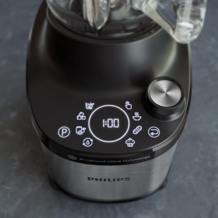 Philips Standmixer 7000 Series - 1500 Watt, 2 Liter, ProBlend Ultra Technologie, Schnellauswahlprogr