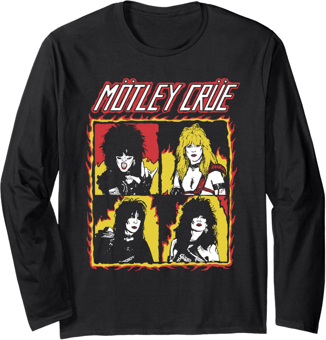 Mötley Crüe - Shout At The Devil (Flames) Langarmshirt