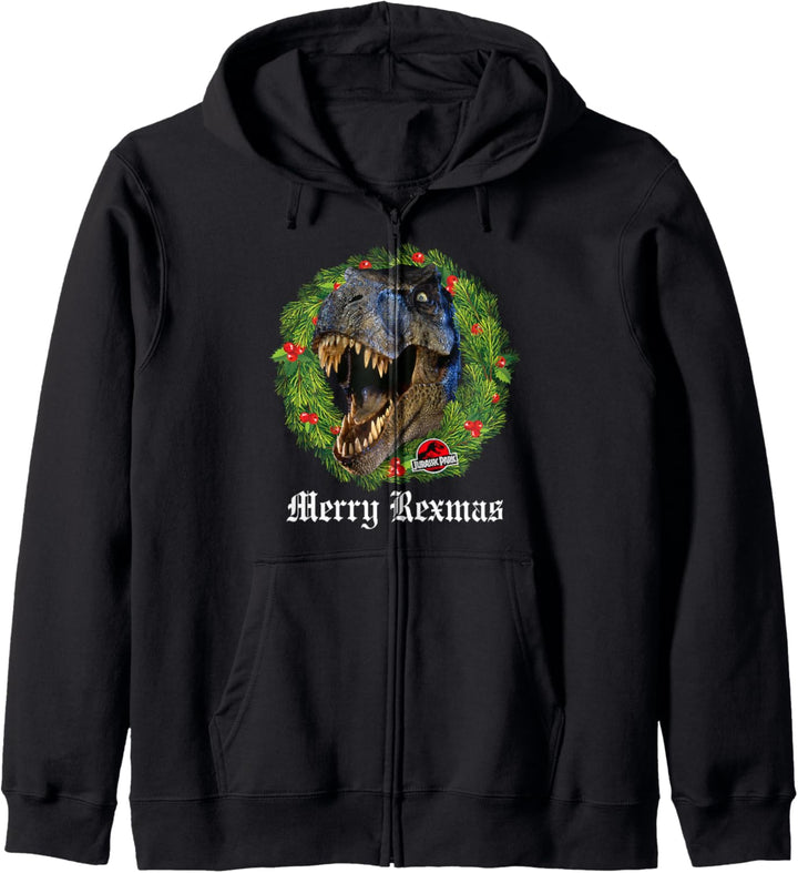 Jurassic Park Christmas Merry Rexmas Kapuzenjacke