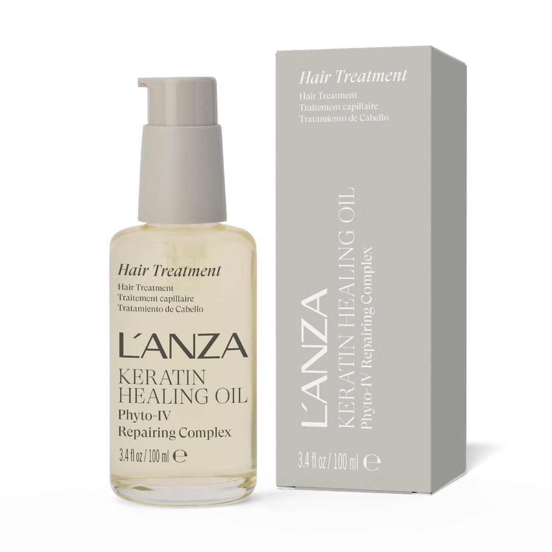 L'ANZA Keratin-Heilöl-Behandlung, 100ml Unparfümiert 100 ml (1er Pack), Unparfümiert 100 ml (1er Pac