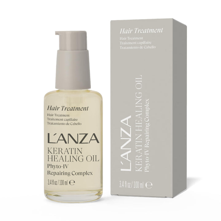 L'ANZA Keratin-Heilöl-Behandlung, 100ml Unparfümiert 100 ml (1er Pack), Unparfümiert 100 ml (1er Pac