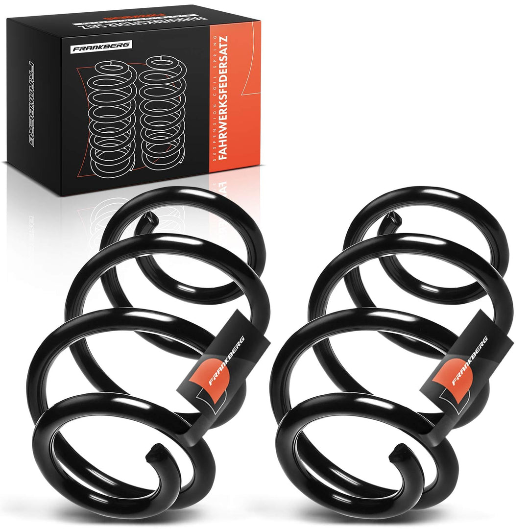 Frankberg 2x Federn Fahrwerksfeder Hinterachse Kompatibel mit A-Klasse W176 A180 2012-2018 Replace#